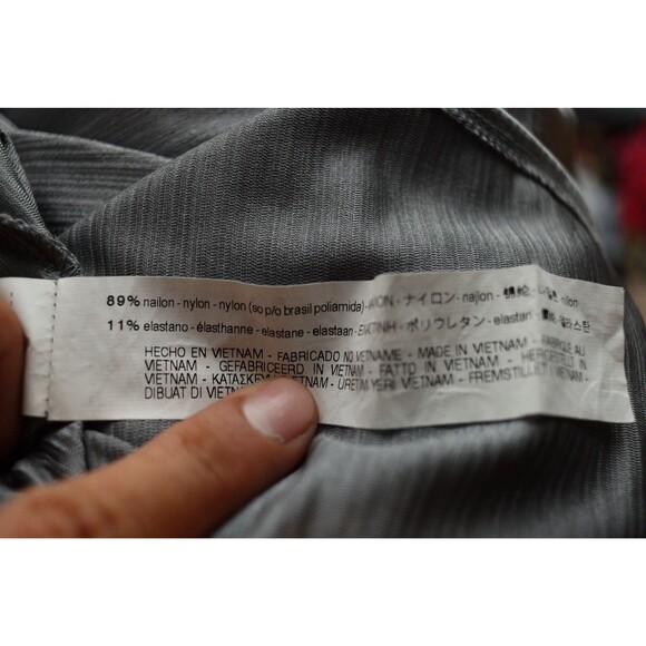 Zara Trafaluc Bodycon Tank Dress M Midi Back Slit Fitted Stretch Scoop Neck - Picture 4 of 5